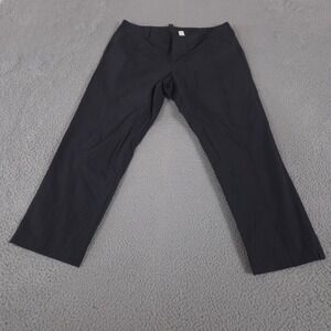 Kirkland Signature Pants Womens 12 Black Travel Straight Leg Performance Hiking
